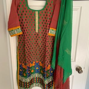 Indian Pakistani kurti set
